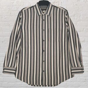 Banana Republic Men's XL Business Casual Long Sleeve Button Up Shirt Striped